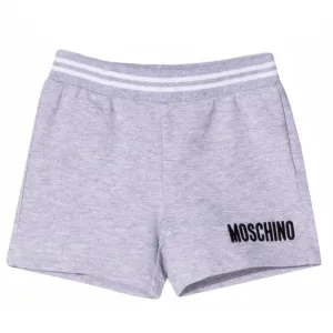 Moschino Baby Boys Bear Shorts Grey 12/18m