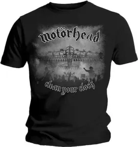 Motörhead T-Shirt Clean Your Clock B&W Unisex Black XL