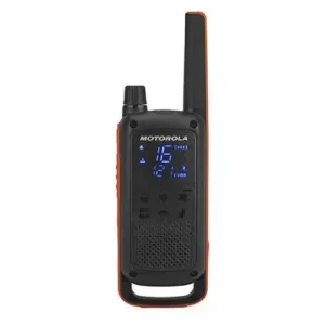 Motorola T82 TALKABOUT Black/Orange 2pcs