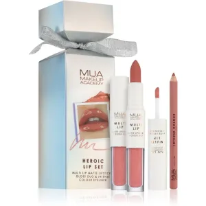 MUA Makeup Academy Cracker Heroic gift set (for lips)