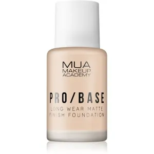 MUA Makeup Academy PRO/BASE long-lasting mattifying foundation shade #102 30 ml