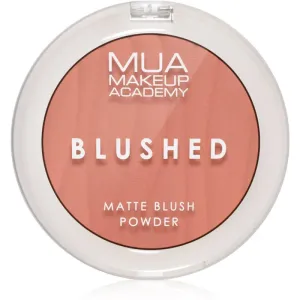 MUA Makeup Academy Blushed Powder Blusher powder blusher shade Rose Tea 5 g