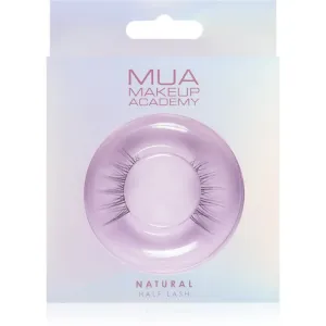 MUA Makeup Academy Half Lash Natural false eyelashes 2 pc