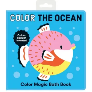 Mudpuppy Color Magic Bath Book Color The Ocean bath book 0+ y 1 pc