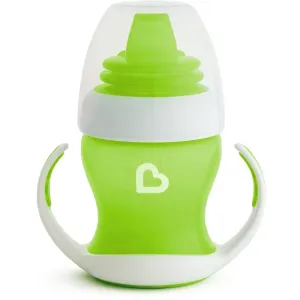 Munchkin Gentle™ training cup with handles Green 4 m+ 118 ml