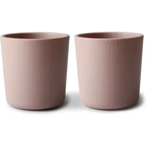 Mushie Dinnerware Cup Cup Blush 2 pc