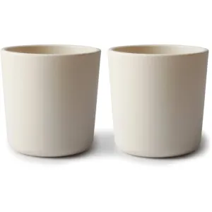 Mushie Dinnerware Cup Cup Ivory 2 pc
