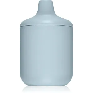 Mushie Silicone Sippy Cup Cup Powder-blue 175 ml