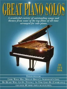 Music Sales Great Piano Solos - The Film Book Music Book