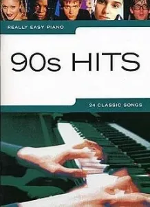 Music Sales Really Easy Piano: 90s Hits Music Book