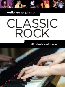 Music Sales Really Easy Piano: Classic Rock Music Book