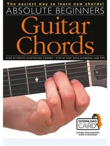 Music Sales Absolute Beginners: Guitar Chords Music Book