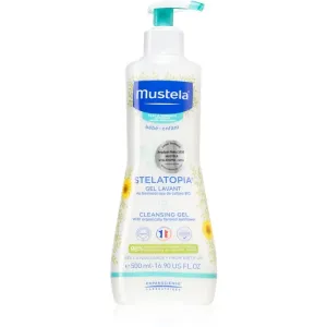 Mustela Bébé Stelatopia cleansing wash gel for children & babies for dry and atopic skin 500 ml