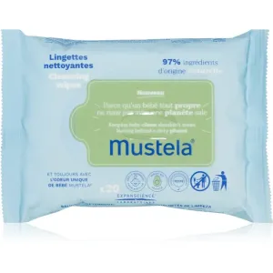 Mustela Bébé Cleansing Wipes wet wipes for kids 20 pc