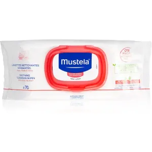 Mustela Bébé soothing cleansing wipes for children 70 pc