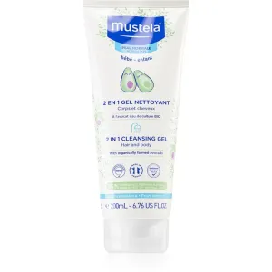 Mustela2 In 1 Body & Hair Cleansing gel - For Normal Skin 200ml/6.76oz