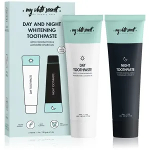 My White Secret Toothpaste Classic Mint dental care set(for pearly white teeth)