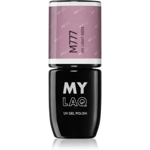 MYLAQ UV Gel Polish gel nail polish shade My Light Rose 5 ml