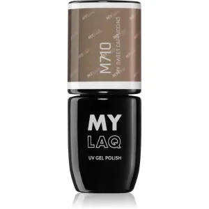 MYLAQ UV Gel Polish gel nail polish shade My Sweet Cappuccino 5 ml