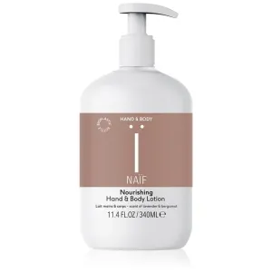 Naif Hand & Body hand and body lotion with nourishing effect 340 ml