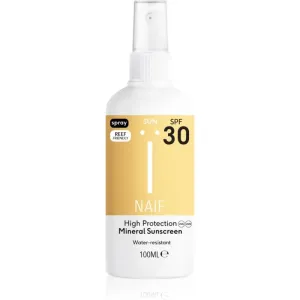 Naif Sun Mineral Sunscreen SPF 30 protective sunscreen spray SPF 30 100 ml #1409476