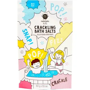 Nailmatic Kids bath salts colour blue 60 g