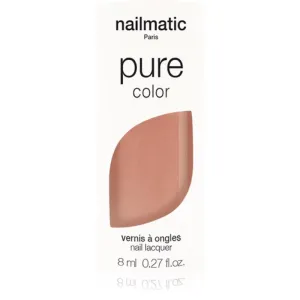Nailmatic Pure Color nail polish BRITANY- Beige Nacré / Pearl beige 8 ml
