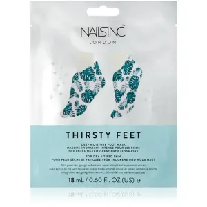 Nails Inc. Thirsty Feet hydrating mask for legs 18 ml