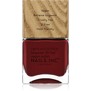 Nails Inc. Vegan Nail Polish long-lasting nail polish shade Swear By Salutation 14 ml
