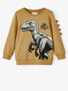 name it Jairi Jurassic Kids Sweatshirt Yellow #173572