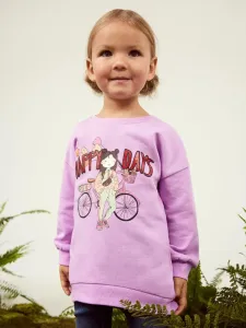 name it Kirsten Kids Sweatshirt Violet #1519506