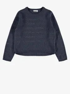 name it Ronna Kids Sweater Blue #200128