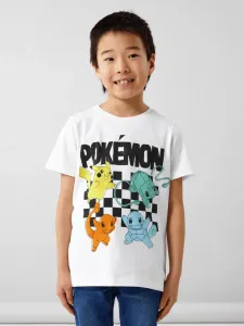 name it Julin Pokémon Kids T-shirt White