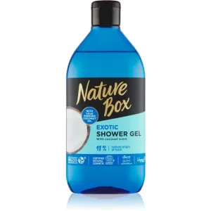 Nature Box Coconut refreshing shower gel with moisturising effect 385 ml
