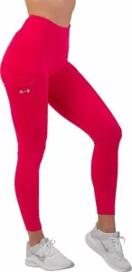 Nebbia Active High-Waist Smart Pocket Leggings Pink L Fitness Trousers
