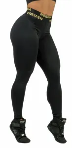 Nebbia Classic High Waist Leggings INTENSE Perform Black/Gold S Fitness Trousers