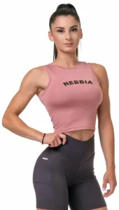Nebbia Fit Sporty Tank Top Old Rose S Fitness T-Shirt