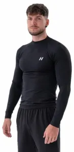 Nebbia Functional T-shirt with Long Sleeves Active Black 2XL Fitness T-Shirt