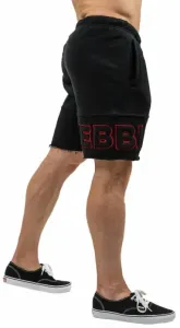 Nebbia Gym Sweatshorts Stage-Ready Black L Fitness Trousers