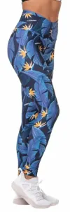 Nebbia High-Waist Ocean Power Leggings Ocean Blue S Fitness Trousers
