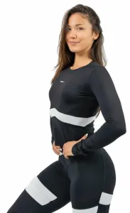 Nebbia Long Sleeve Sporty Top True Hero Black S Fitness T-Shirt