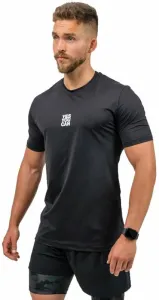 Nebbia Short-Sleeve Sports T-Shirt Resistance Black 2XL Fitness T-Shirt