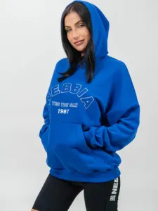 Nebbia Gym Rat Sweatshirt Blue