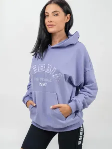 Nebbia Gym Rat Sweatshirt Violet