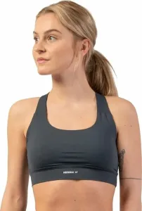 Nebbia Active Sports Bra Dark Grey L Fitness Underwear