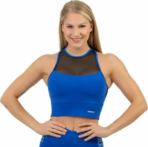Nebbia FIT Activewear Padded Sports Bra Blue M Fitness Underwear