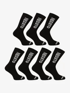 Nedeto Socks 7 pairs Black