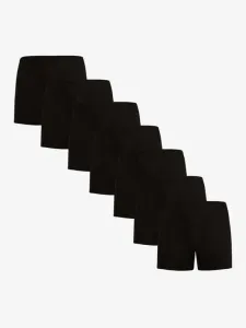 Nedeto Boxer shorts 7 pcs Black