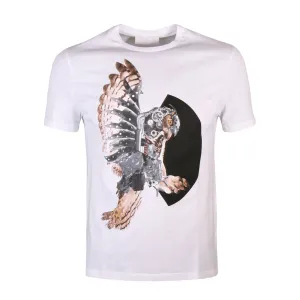 Neil Barrett Men's Eagle Print T-shirt White XL #1575634