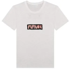 Neil Barrett Men's Future Print T-shirt White L